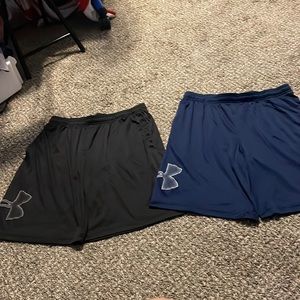 2 Pairs Of men’s Under Armor Shorts